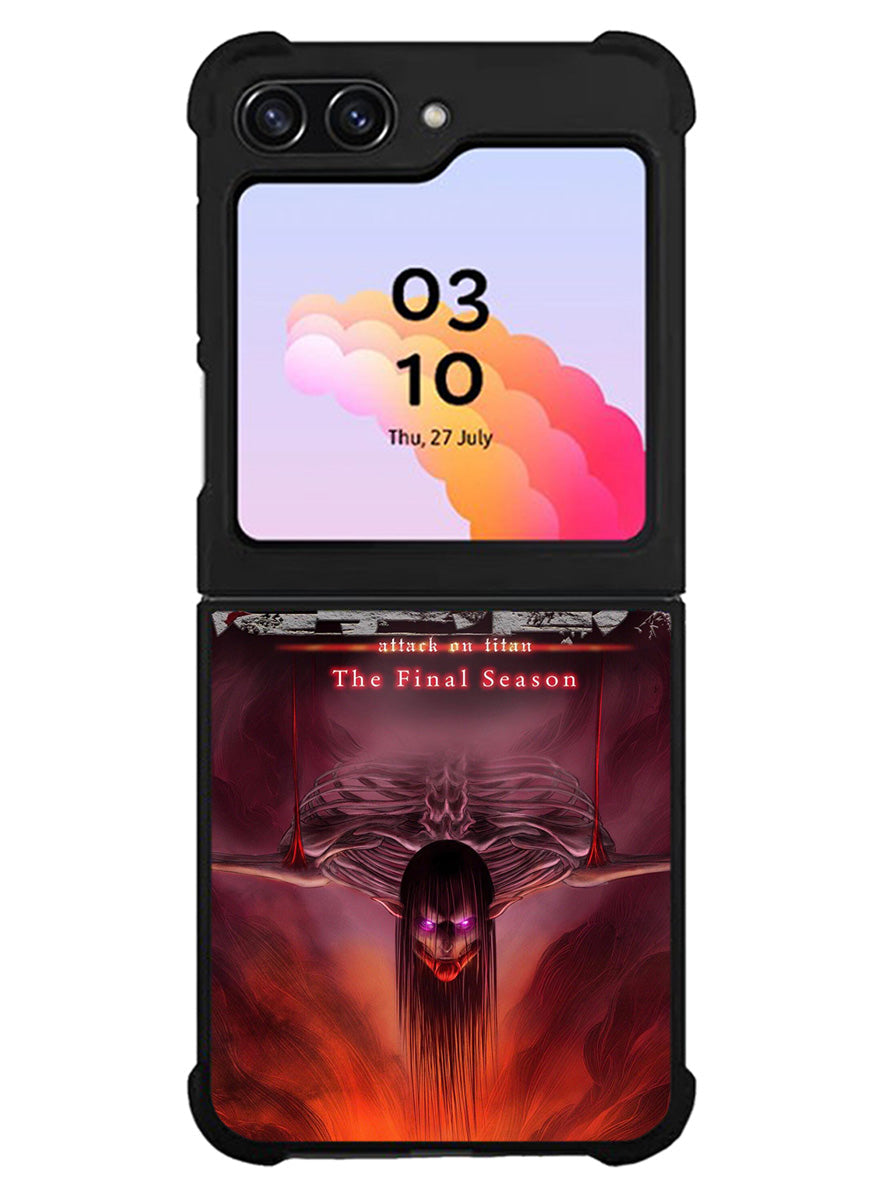 The Final Season Attack On Titan Samsung Galaxy Z Flip 5 5G 2023 Case