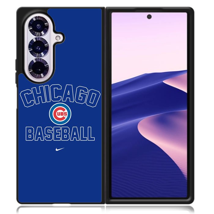 Chicago Cubs Baseball Samsung Galaxy Z Fold 7 Case DC0325