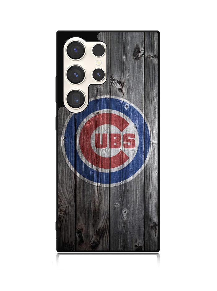 Chicago Cubs Wood Logo Samsung Galaxy S25 Ultra 5G Case