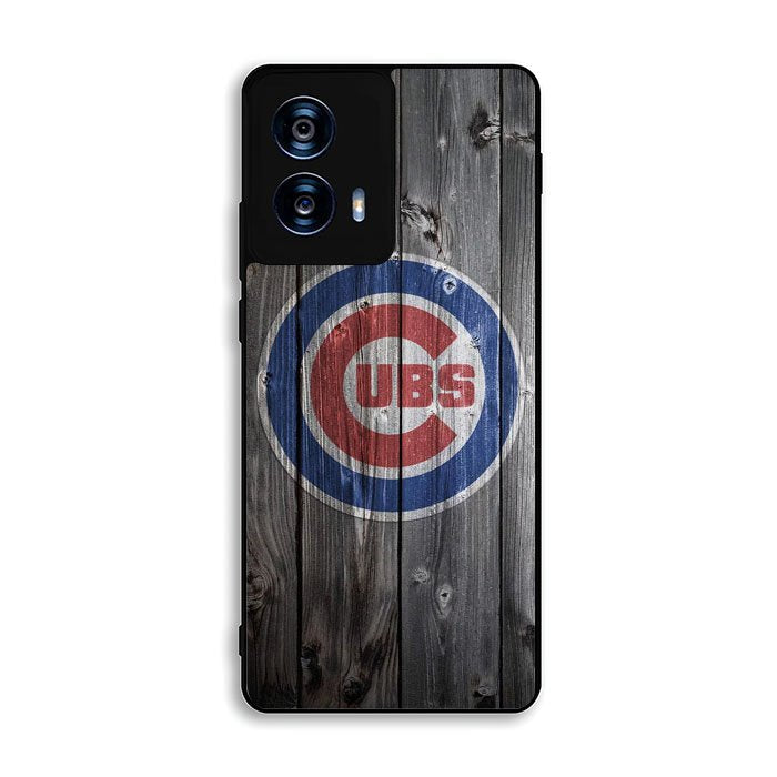 Chicago Cubs Wood Logo Motorola Moto G Power 5G 2024 Case DC1428