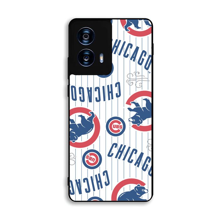 Chicago Cubs Baseball Doodle Motorola Moto G Power 5G 2024 Case DC2262