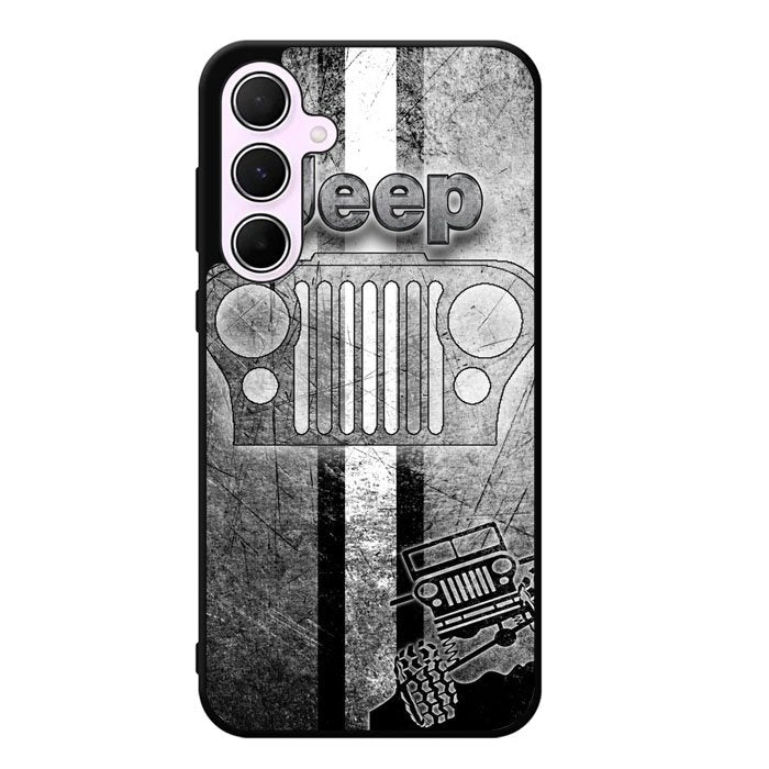 Jeep Grey Samsung Galaxy A35 5G Case DC0904