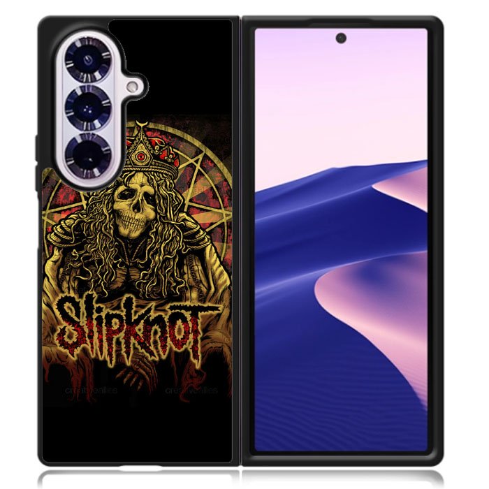 Slipknot Tribal Design Samsung Galaxy Z Fold 7 Case DC1684