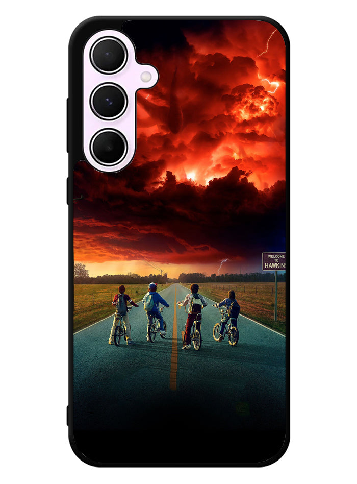 Stranger Things Hawkins Samsung Galaxy A35 5G Case