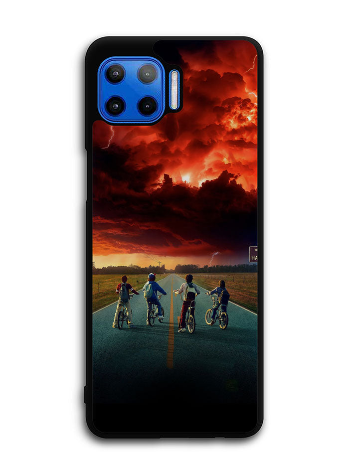 Stranger Things Hawkins Motorola Moto One 5G Case , Moto One 5G UW Case , Moto G 5G Plus Case