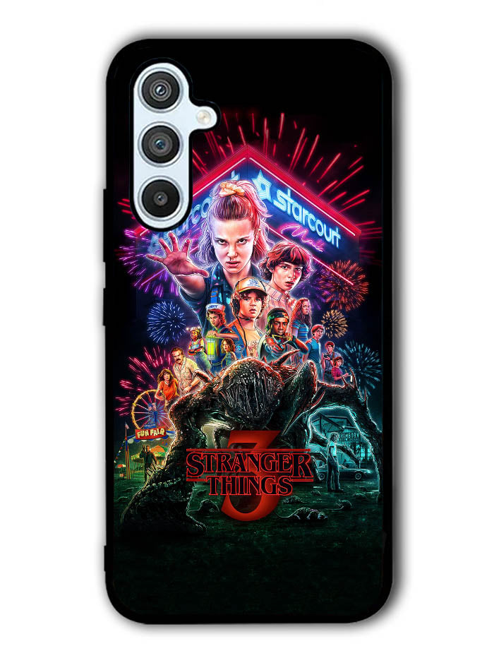 Stranger Things Season 3 Samsung Galaxy A54 5G Case