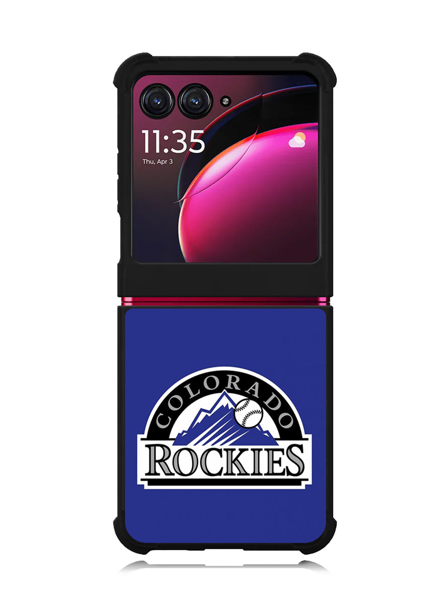 Colorado Rockies Logo Motorola Moto Razr Plus 2023 , Moto Razr+ 2023 Case