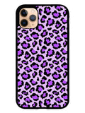 Leopard Purple Pattern iPhone 11 Pro Case