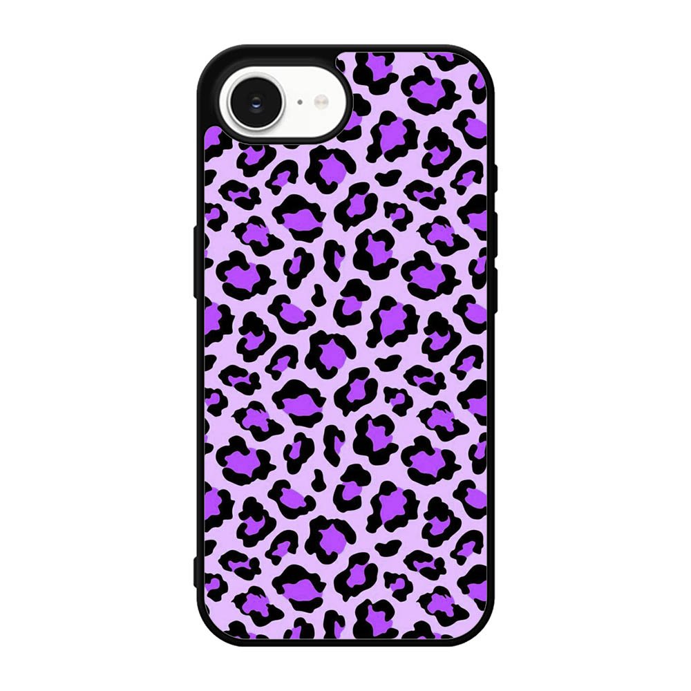 Leopard Purple Pattern iPhone 17e Case