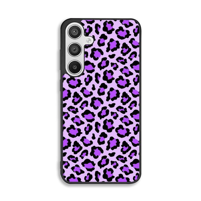 Leopard Purple Pattern Samsung Galaxy A26 Case DC5356