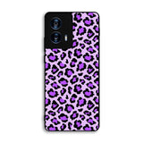 Leopard Purple Pattern Motorola Moto G Power 5G 2024 Case DC5356
