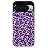 Leopard Purple Pattern Google Pixel 9 Pro XL Case