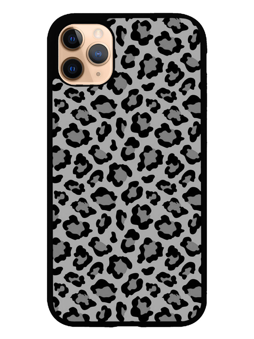 Leopard Grey Pattern iPhone 11 Pro Case