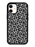 Leopard Grey Pattern iPhone 12 Case