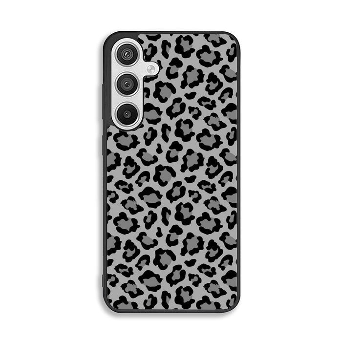 Leopard Grey Pattern Samsung Galaxy A26 Case DC4132