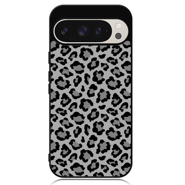 Leopard Grey Pattern Google Pixel 9 Pro XL Case DC1022