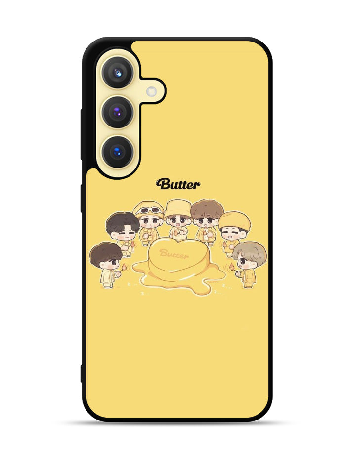 BTS Butter Chibi Personil Samsung Galaxy S24 Plus 5G , Samsung Galaxy S24+ 5G Case