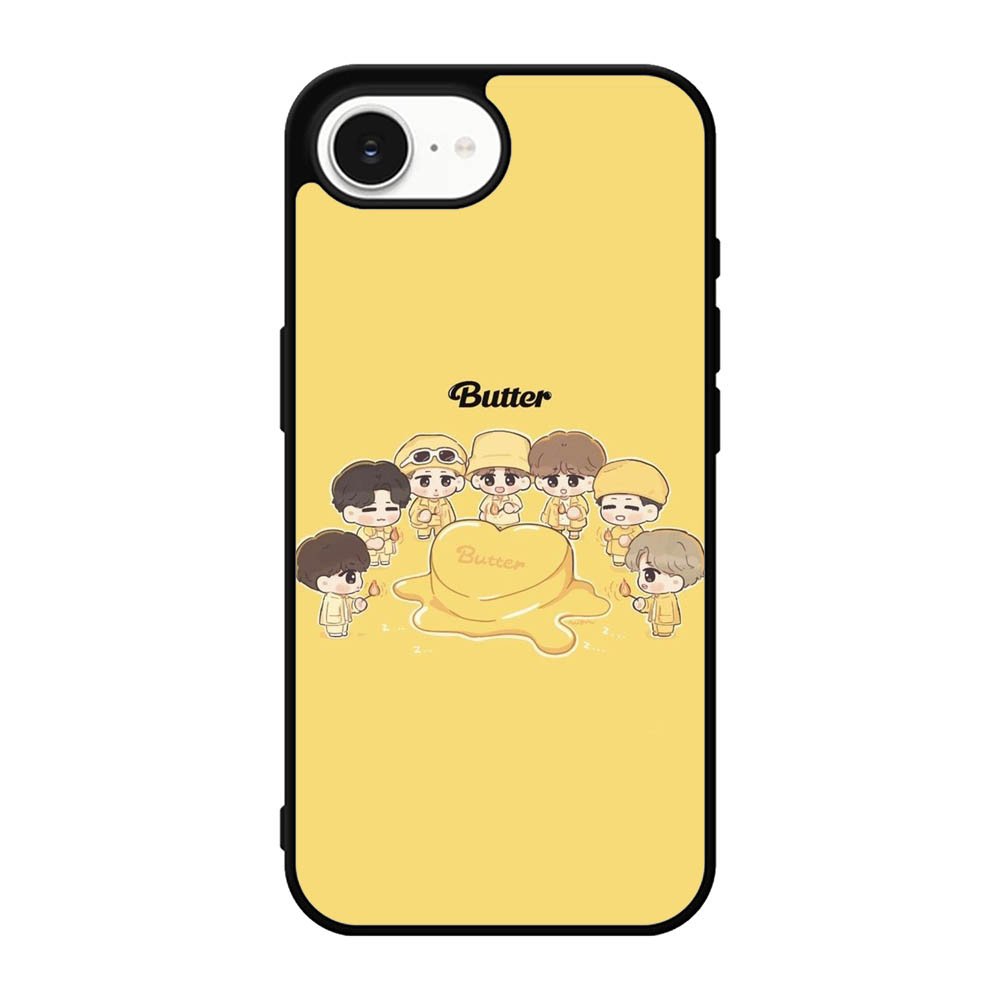 BTS Butter Chibi Personil iPhone 17e Case