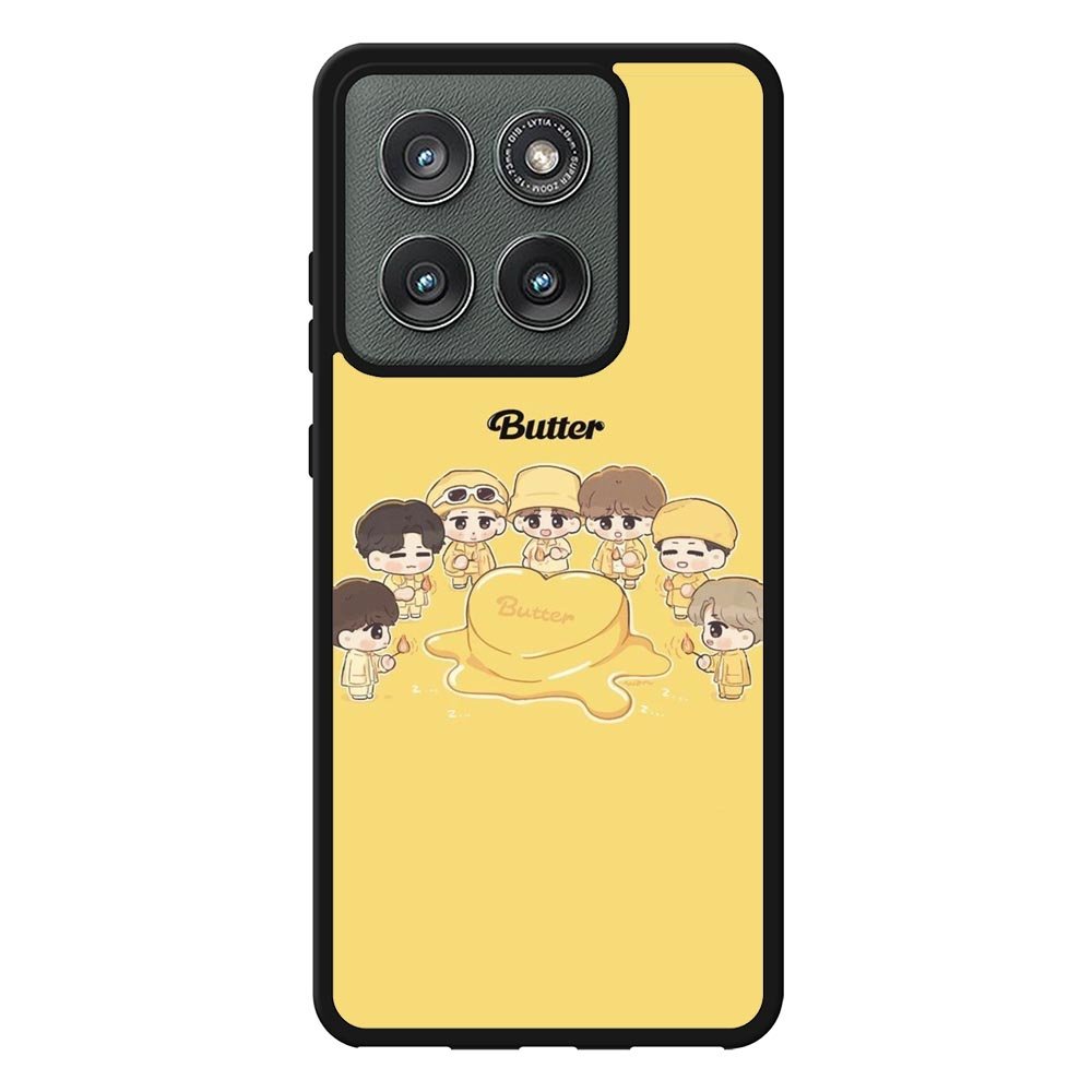 BTS Butter Chibi Personil Motorola Moto Edge 2025 Case