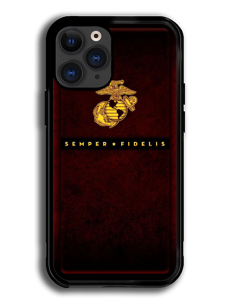 Usmc Semper Fidelis iPhone 12 Pro Case
