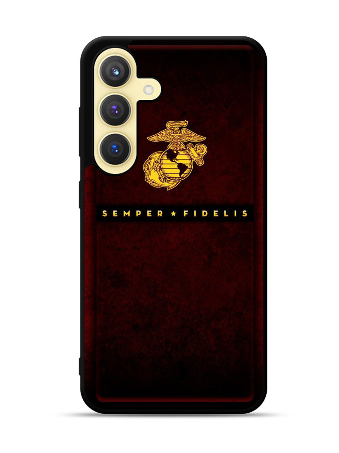 Usmc Semper Fidelis Samsung Galaxy S25 Plus 5G , Samsung Galaxy S25+ 5G Case