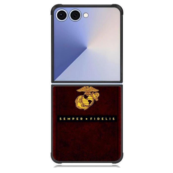 Usmc Semper Fidelis Samsung Galaxy Z Flip 7 Case DC1940