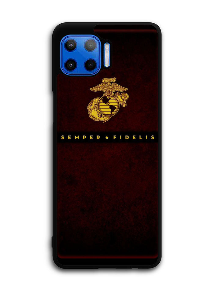 Usmc Semper Fidelis Motorola Moto One 5G Case , Moto One 5G UW Case , Moto G 5G Plus Case