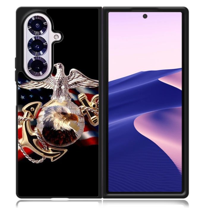 Marine Corps Usa Samsung Galaxy Z Fold 7 Case DC1095