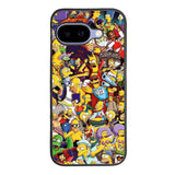 The Simpsons All Characters Google Pixel 10A Case