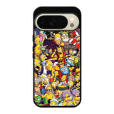 The Simpsons All Characters Google Pixel 10 Pro Case