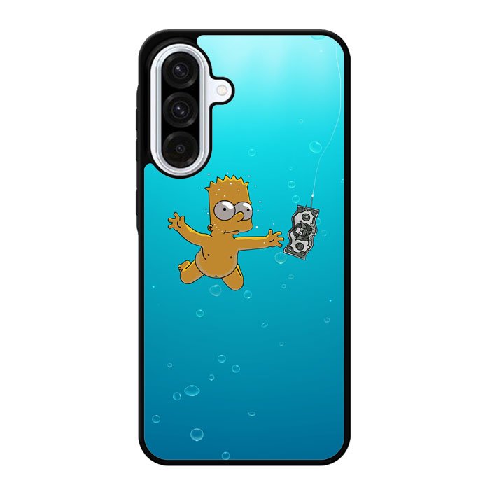 Bart Simpsons Nevermind Nirvana Samsung Galaxy A16 Case DC0144