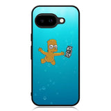 Bart Simpsons Nevermind Nirvana Google Pixel 9A Case DC0144