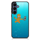 Bart Simpsons Nevermind Nirvana Samsung Galaxy S23 FE Case DC0144