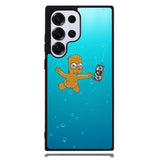 Bart Simpsons Nevermind Nirvana Samsung Galaxy S25 Ultra Case DC0144