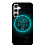 Punisher Blue Glow Samsung Galaxy A35 5G Case DC1516