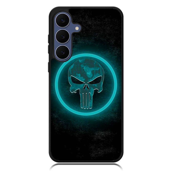 Punisher Blue Glow Samsung Galaxy S25 FE DC1516