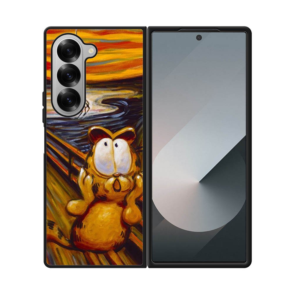 Garfield Art Painting Samsung Galaxy Z Fold 7 5G Case