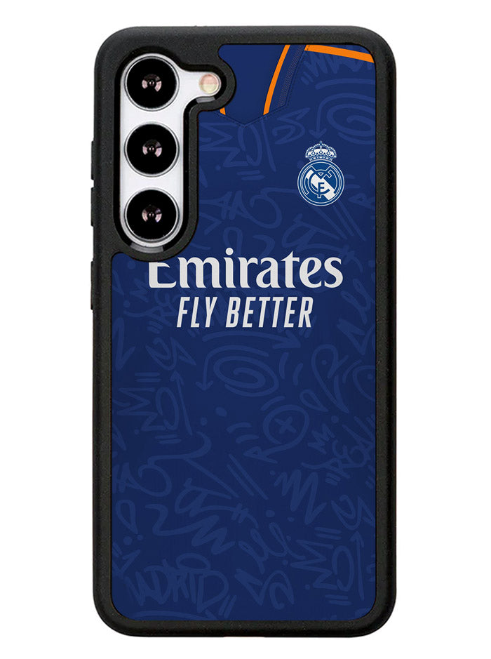 Real Madrid 2021-2022 Away Jersey Samsung Galaxy S23 Plus 5G / Samsung Galaxy S23+ 5G Case
