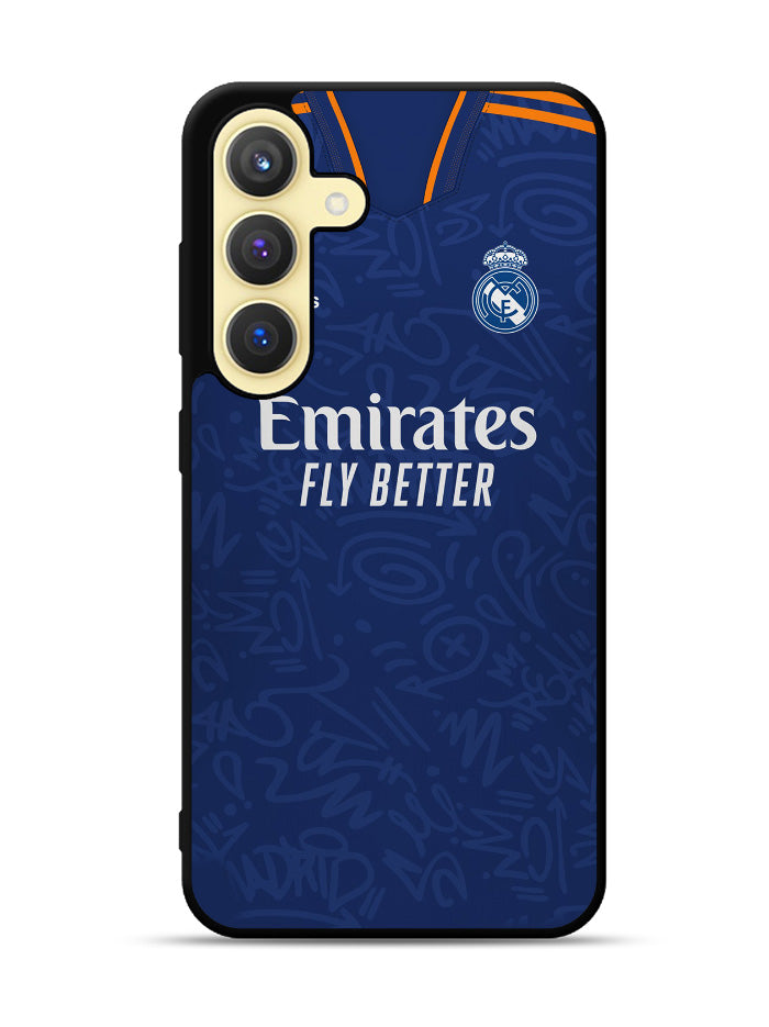Real Madrid 2021-2022 Away Jersey Samsung Galaxy S25 Plus 5G , Samsung Galaxy S25+ 5G Case