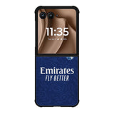 Real Madrid 2021-2022 Away Jersey Motorola Moto RAZR Plus 2025 Case