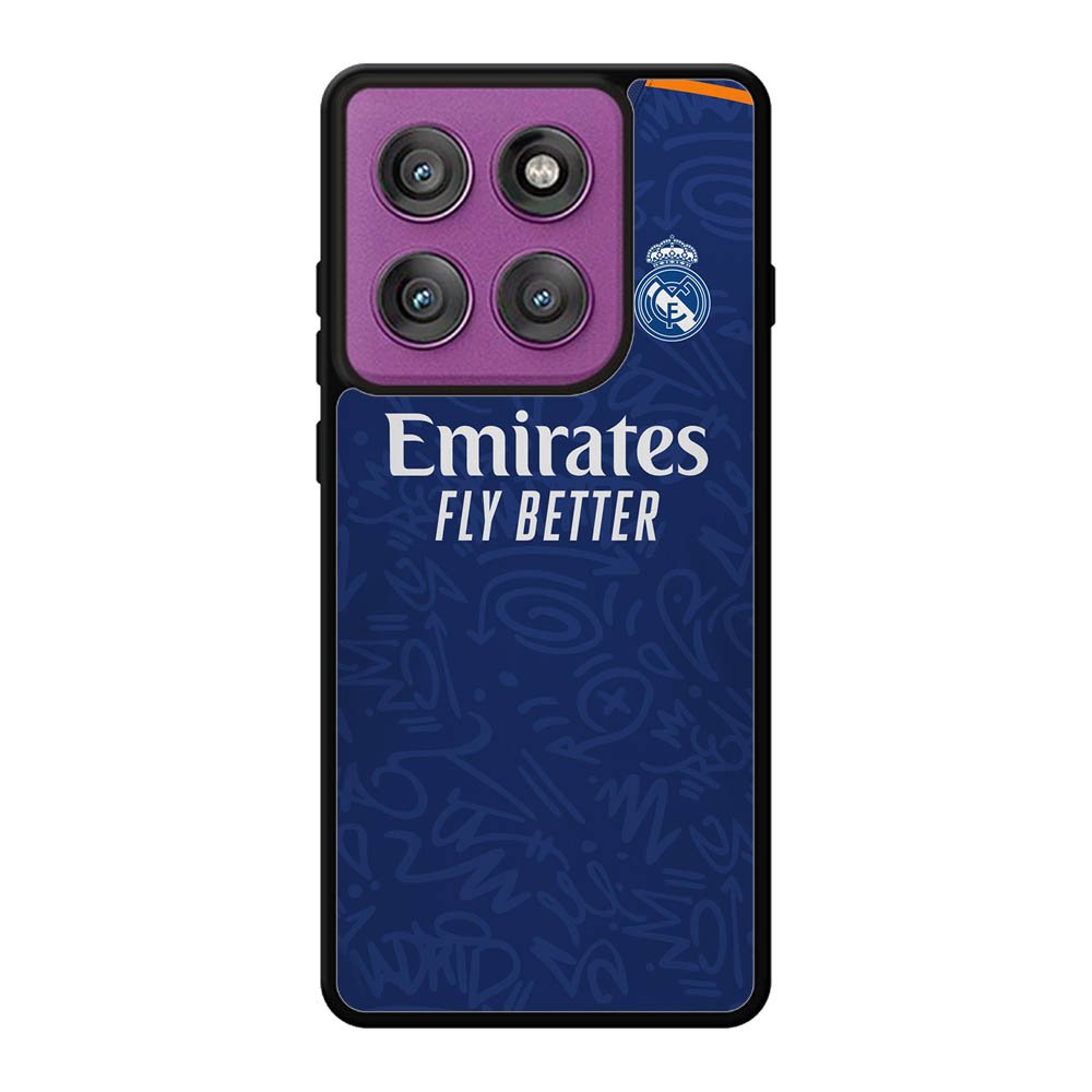 Real Madrid 2021-2022 Away Jersey Motorola Moto Edge 60 Pro Case