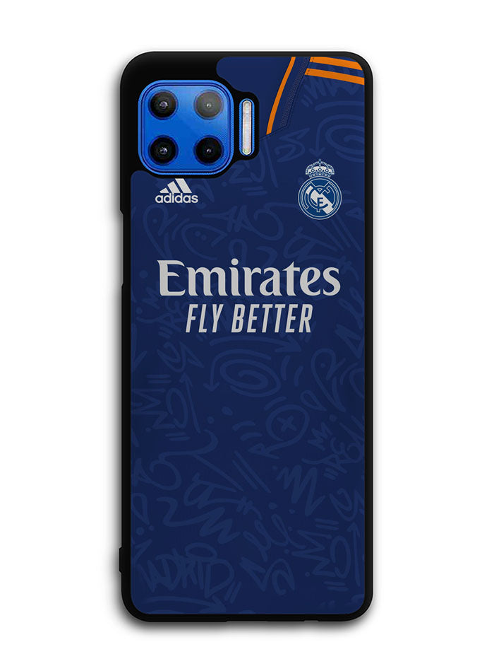 Real Madrid 2021-2022 Away Jersey Motorola Moto One 5G Case , Moto One 5G UW Case , Moto G 5G Plus Case
