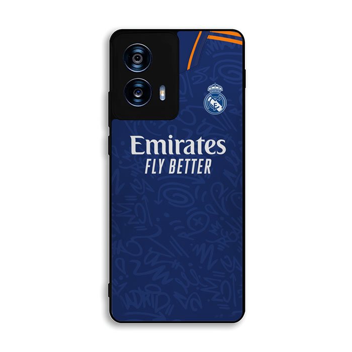 Real Madrid 2021-2022 Away Jersey Motorola Moto G Power 5G 2024 Case DC8177