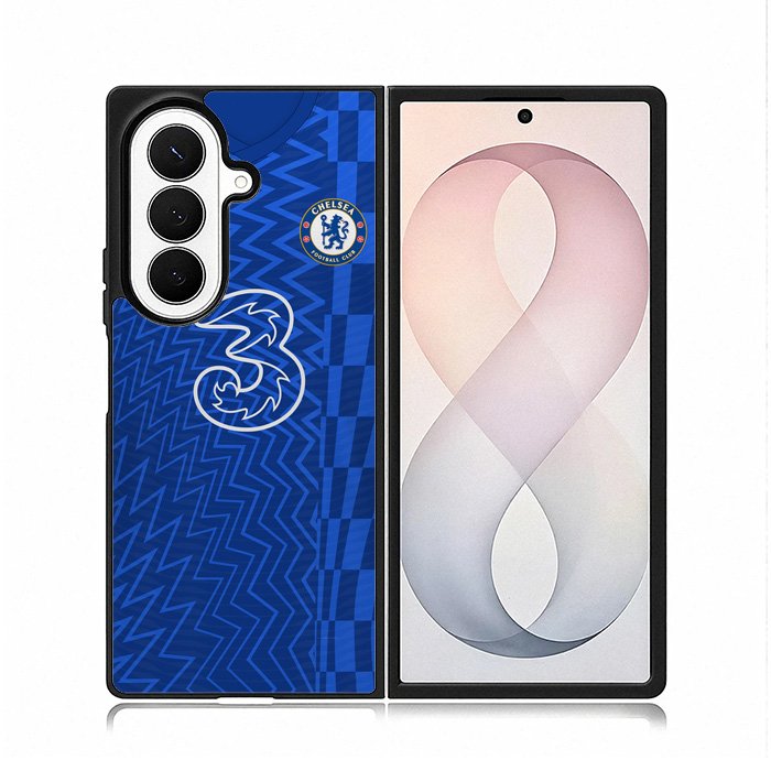Chelsea Fc 2021-2022 Home Jersey Samsung Galaxy Z Fold 8 Ultra Case DC0304