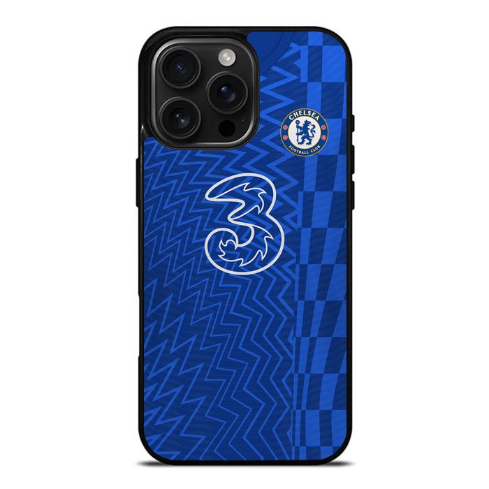 Chelsea Fc 2021-2022 Home Jersey iPhone 16 Pro Max Case DC0304