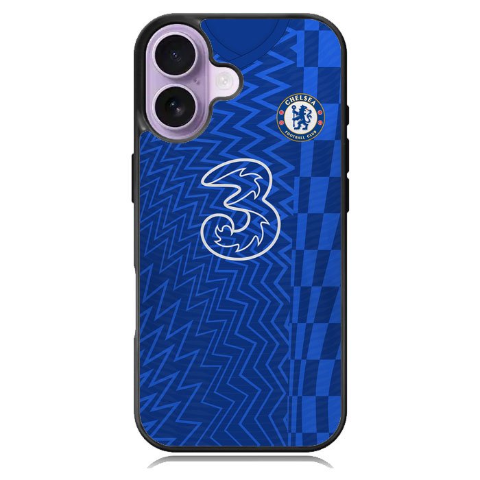 Chelsea Fc 2021-2022 Home Jersey iPhone 16 Plus Case DC0304