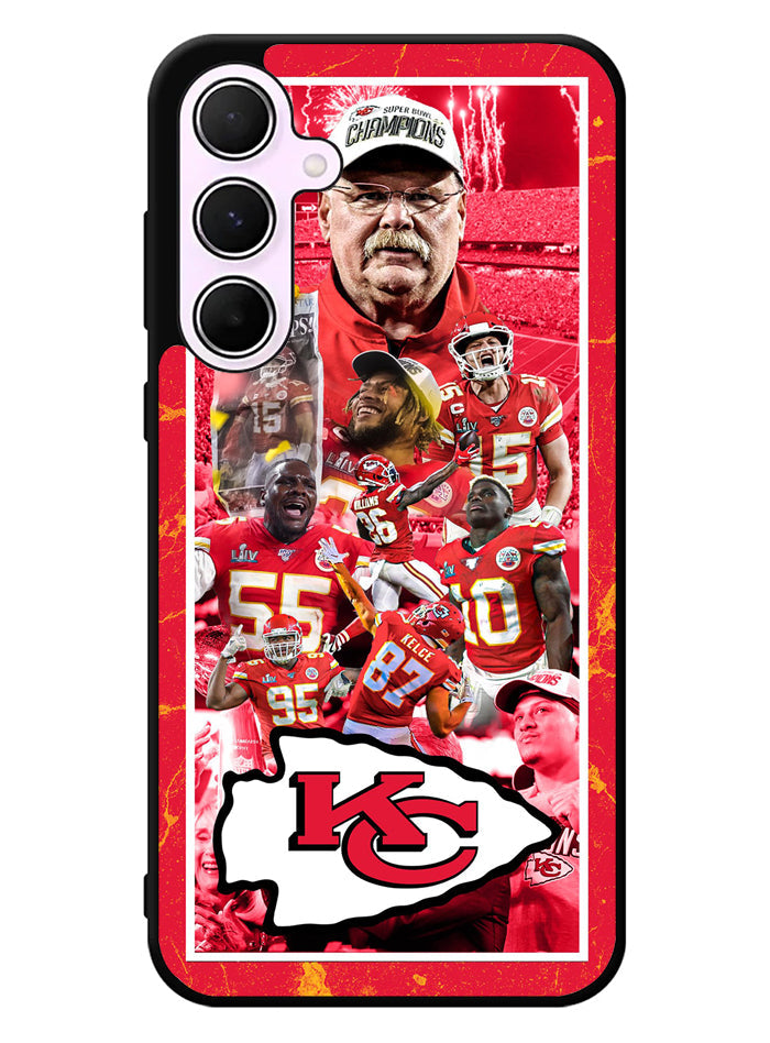 the super bowl Champion Kansas City Samsung Galaxy A35 5G Case