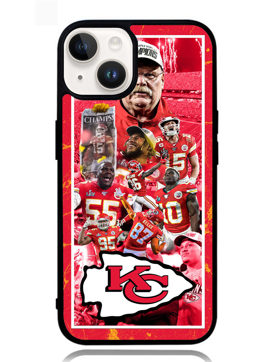 the super bowl CHAMPION Kansas City iPhone 14 Case BLN8820