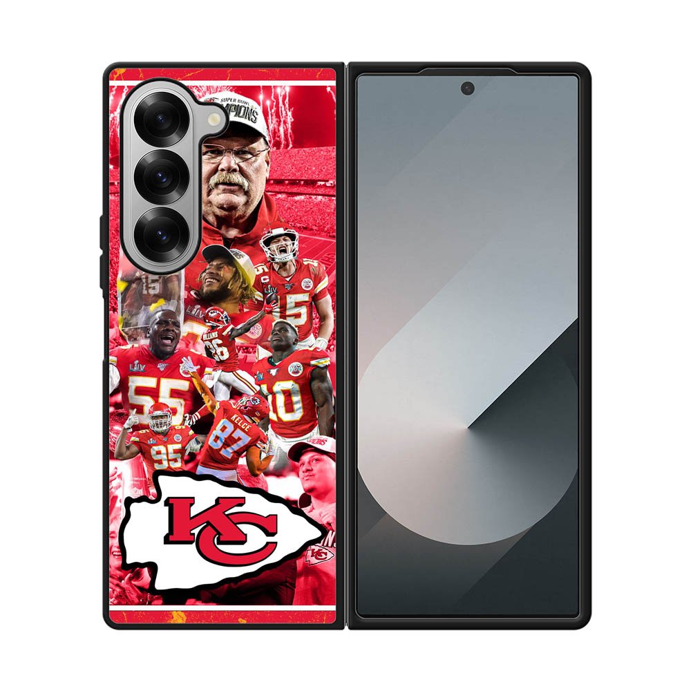 the super bowl Champion Kansas City Samsung Galaxy Z Fold 7 5G Case
