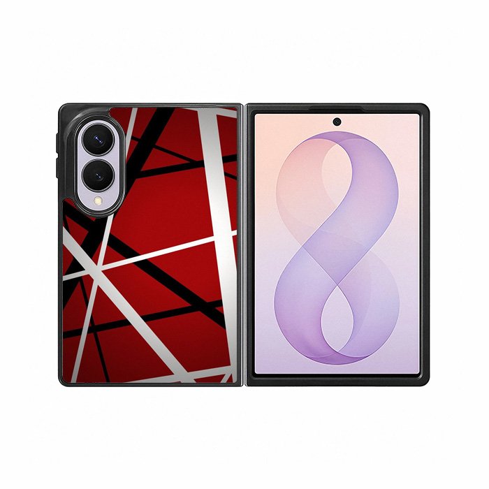 Van Halen Guitar Vintage Samsung Galaxy Z Fold 8 Case